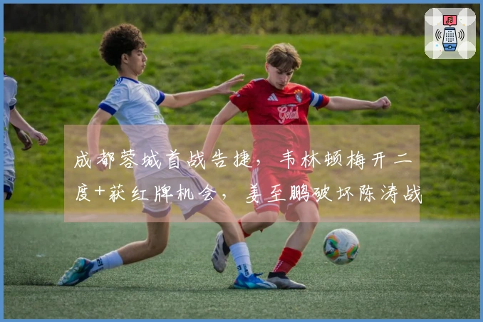 成都蓉城首战告捷，韦林顿梅开二度+获红牌机会，姜至鹏破坏陈涛战术安排